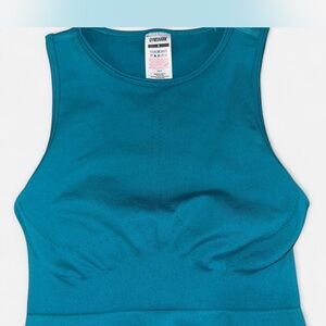 Gymshark Ocean Blue Activewear Top